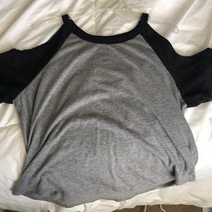 Aeropostale cold shoulder shirt